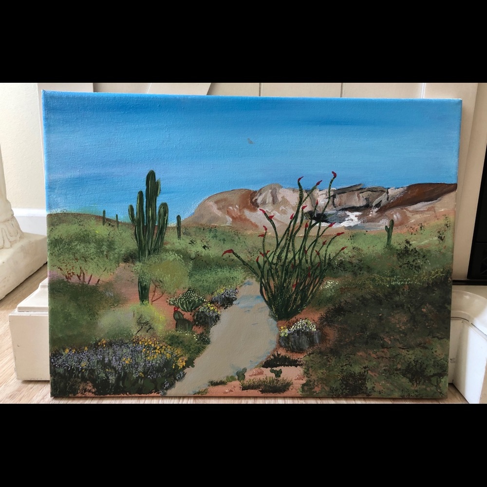 Canvas painting